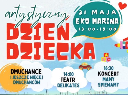 Artystyczny Dzień Dziecka w Giżycku – zapraszamy całe rodziny do Ekomariny!