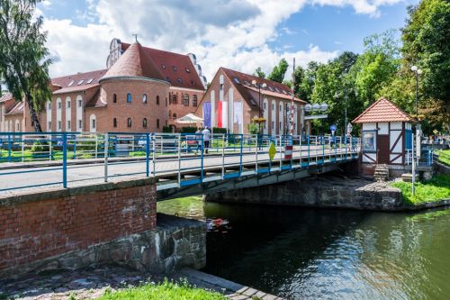 Most obrotowy na kanale Łuczanskim