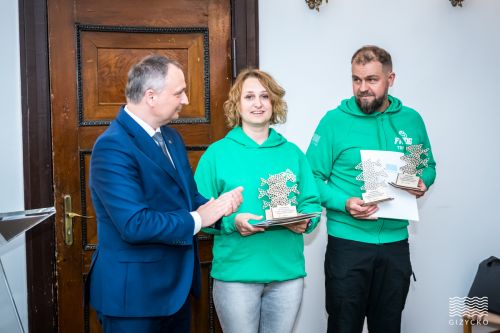 Nagrody Burmistrza w dziedzinie SPORTU_15 maja 2023 r. | gizycko.pl/ Fotografia Tomasz Karolski