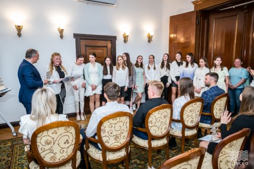 Nagrody Burmistrza w dziedzinie SPORTU_15 maja 2023 r. | gizycko.pl/ Fotografia Tomasz Karolski