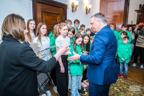 Nagrody Burmistrza w dziedzinie SPORTU_15 maja 2023 r. | gizycko.pl/ Fotografia Tomasz Karolski