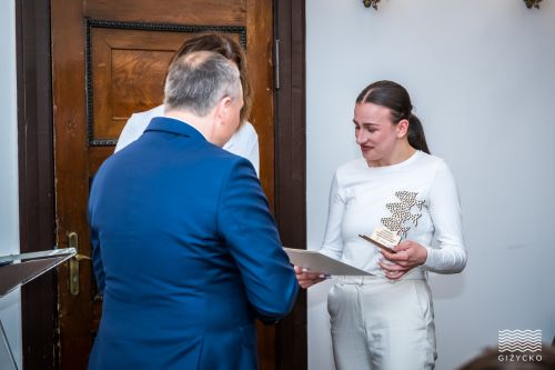 Nagrody Burmistrza w dziedzinie SPORTU_15 maja 2023 r. | gizycko.pl/ Fotografia Tomasz Karolski