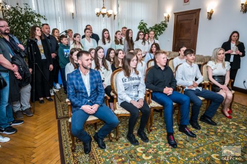 Nagrody Burmistrza w dziedzinie SPORTU_15 maja 2023 r. | gizycko.pl/ Fotografia Tomasz Karolski