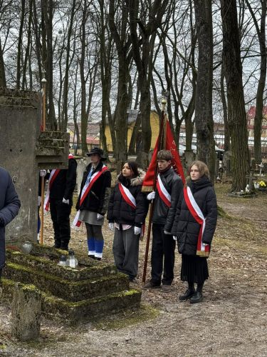 Odsłonięcie i poświęcenie grobu kpt. Józefa Kalecińskiego ps. „ADIL”