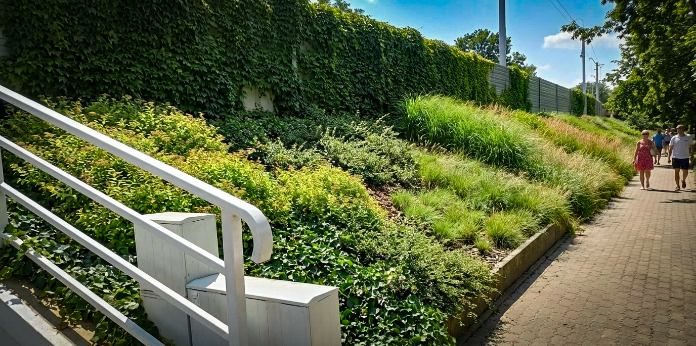 Park linearny w Giżycku_koncepcja