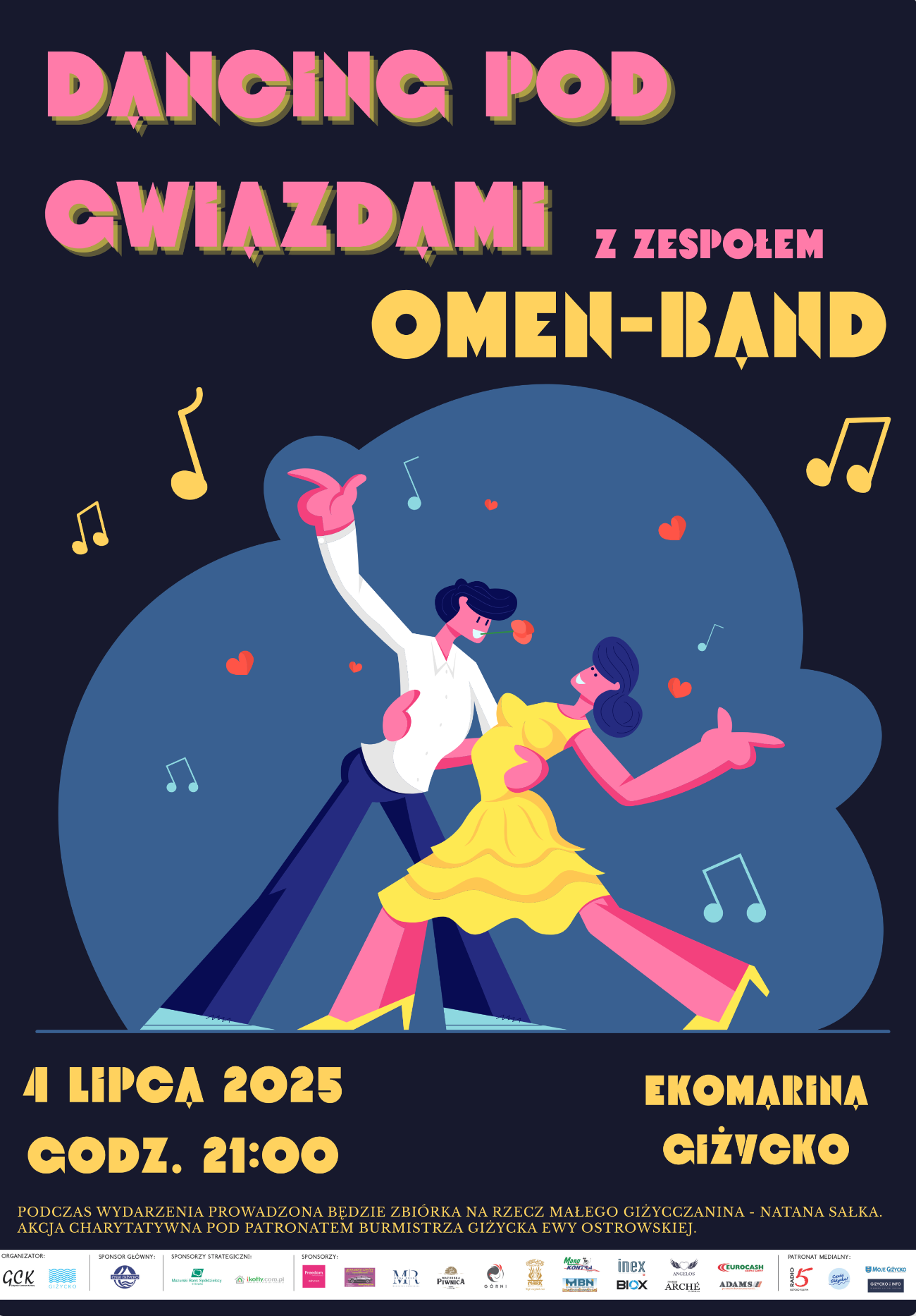 Plakat Dancing pod gwiazdami